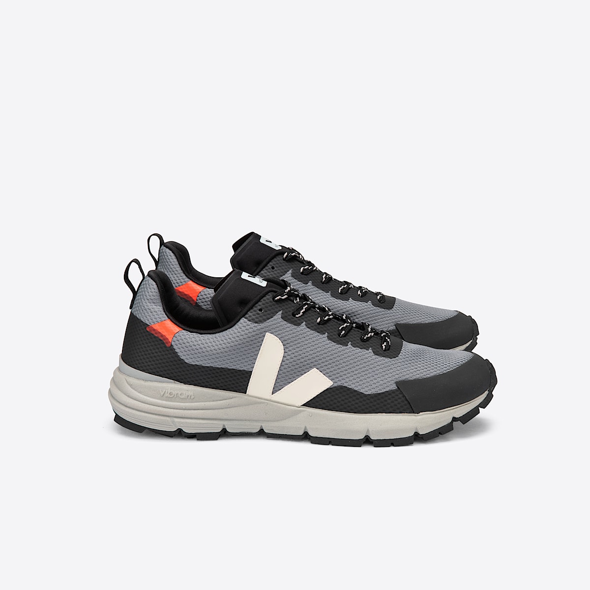 DEKKAN ALVEOMESH CONCRETE PIERRE ORANGE FLUO