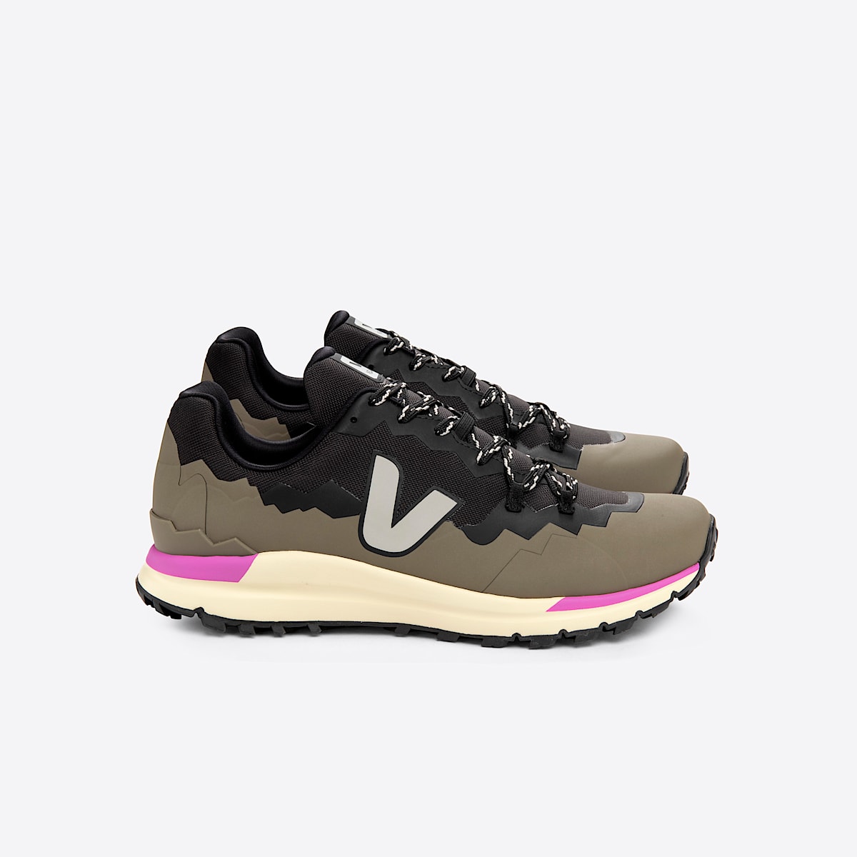 FITZ ROY TREK-SHELL BLACK OXFORD GREY KAKI