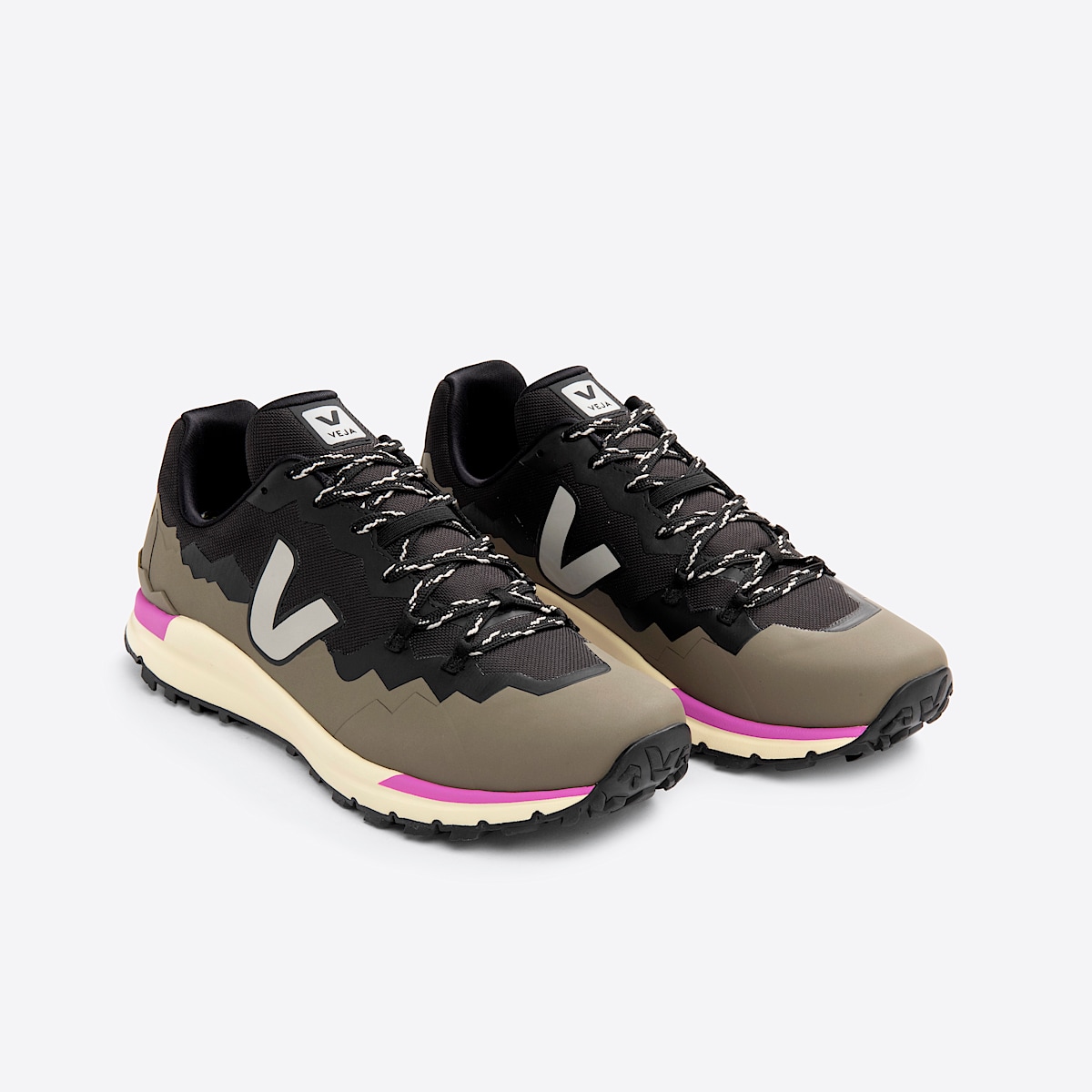 FITZ ROY TREK-SHELL BLACK OXFORD GREY KAKI - Image 2