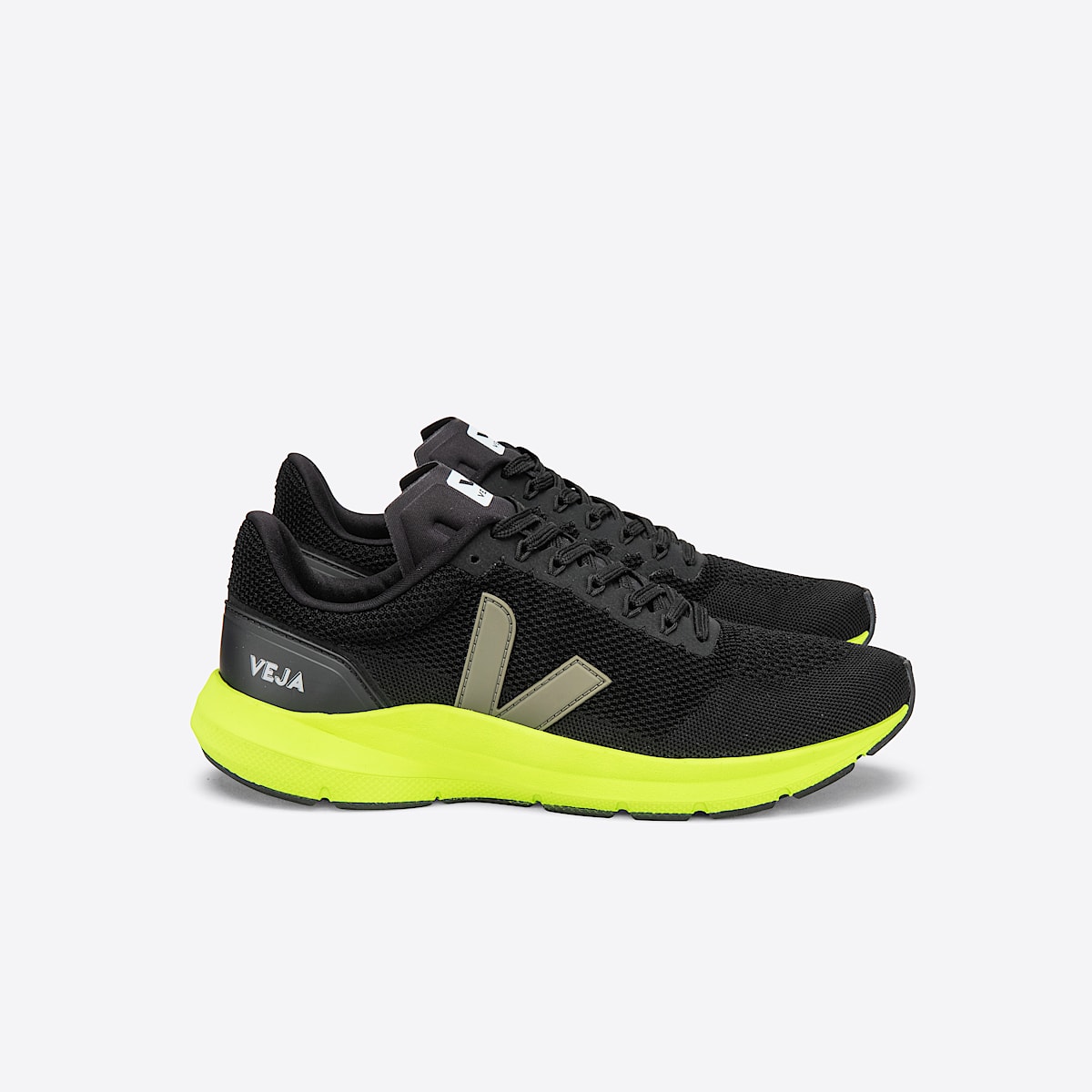 MARLIN V-KNIT BLACK KAKI JAUNE FLUO