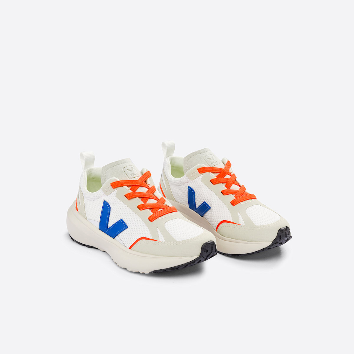 CANARY ELASTIC LACES ALVEOMESH WHITE INDIGO - Image 2