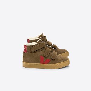ESPLAR MID FURED SUEDE BROWN PEKIN