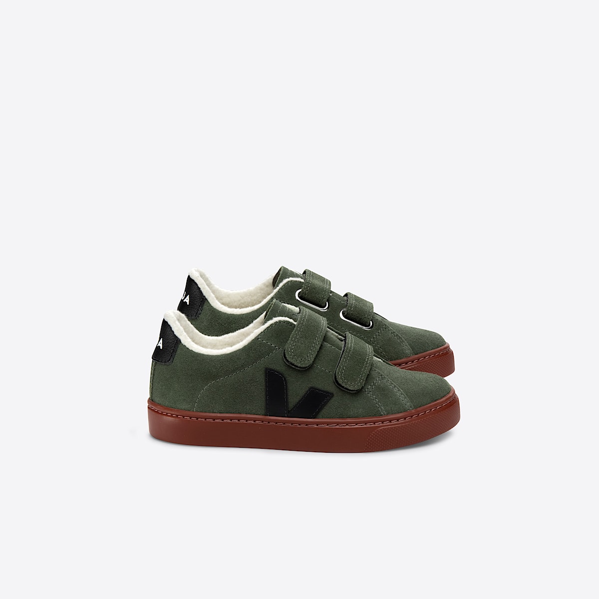 ESPLAR FURED SUEDE MUD BLACK