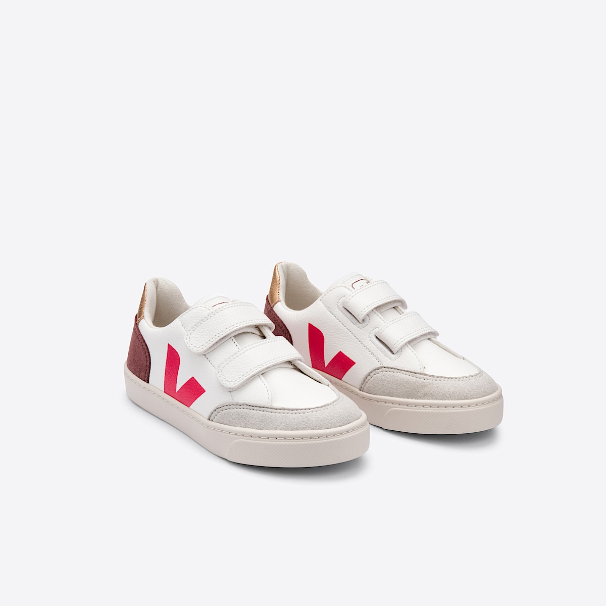 V-12 LEATHER WHITE MULTICO DRIED PETAL - Image 2