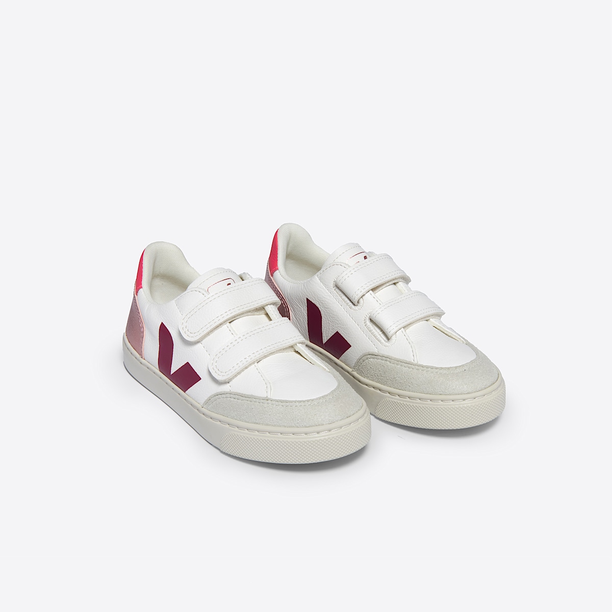 V-12 LEATHER WHITE MULTICO NACRE - Image 2