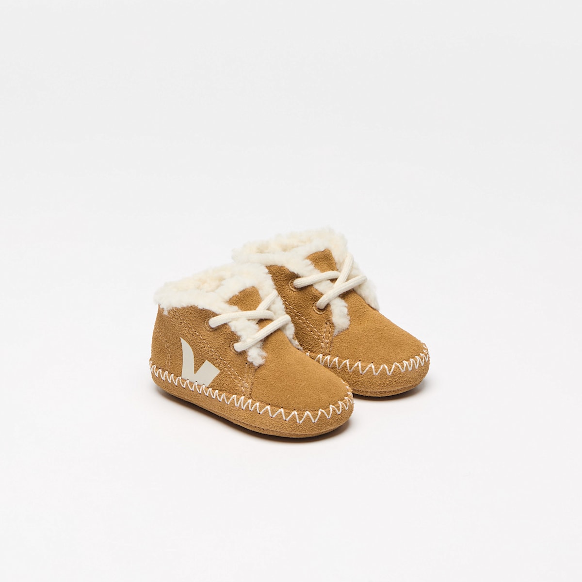 BABY FURED SUEDE CAMEL PIERRE - Image 2