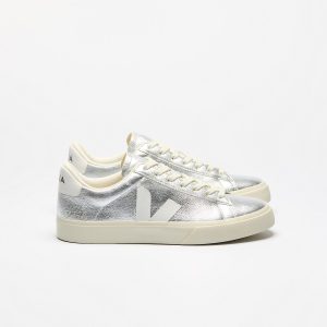 CAMPO LEATHER SILVER WHITE