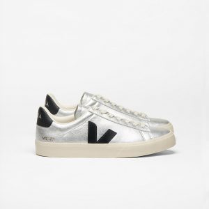 CAMPO LEATHER SILVER BLACK
