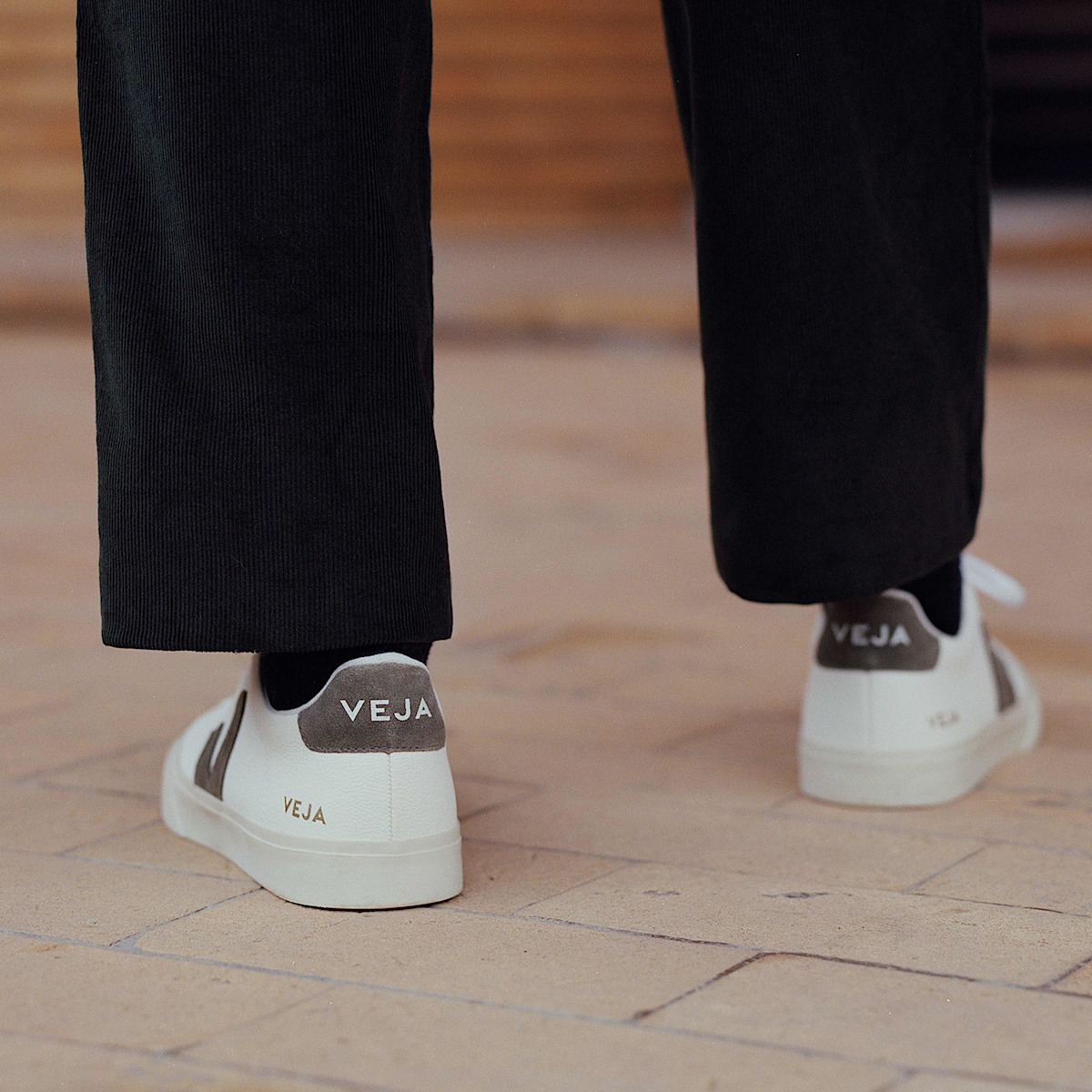 CAMPO LEATHER WHITE KAKI - Image 4