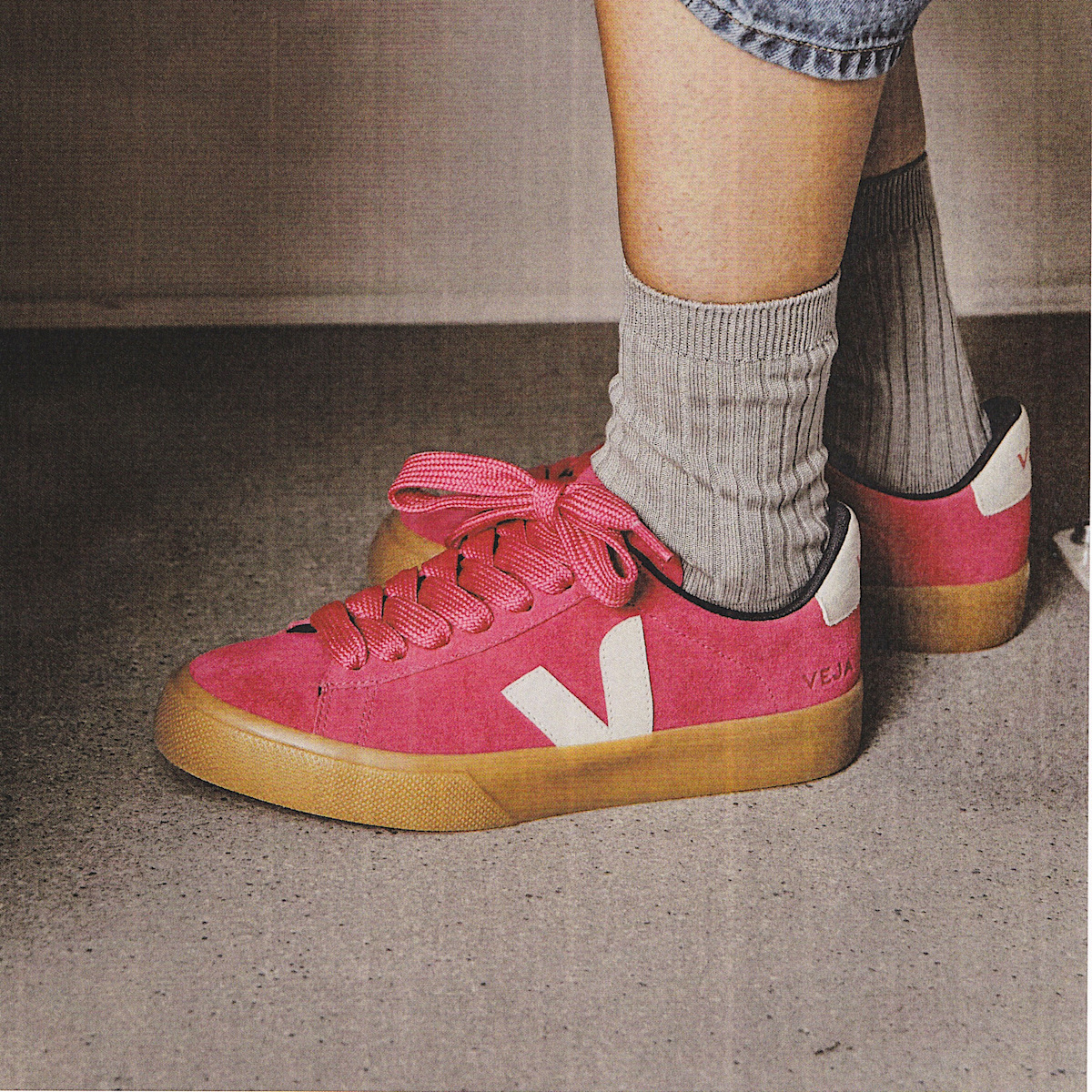 CAMPO BOLD SUEDE PINK PIERRE NATURAL - Image 4