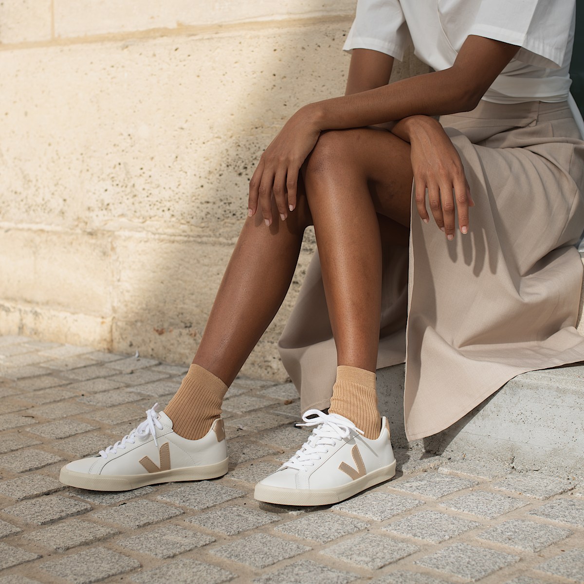 ESPLAR LEATHER WHITE PLATINE - Image 4