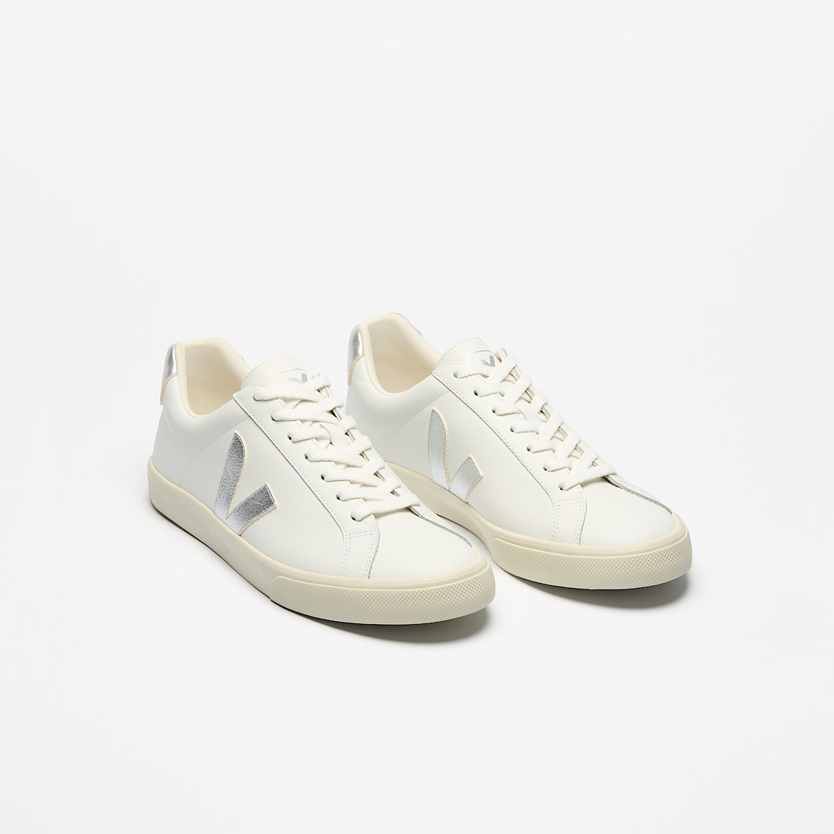 ESPLAR LEATHER WHITE SILVER - Image 2