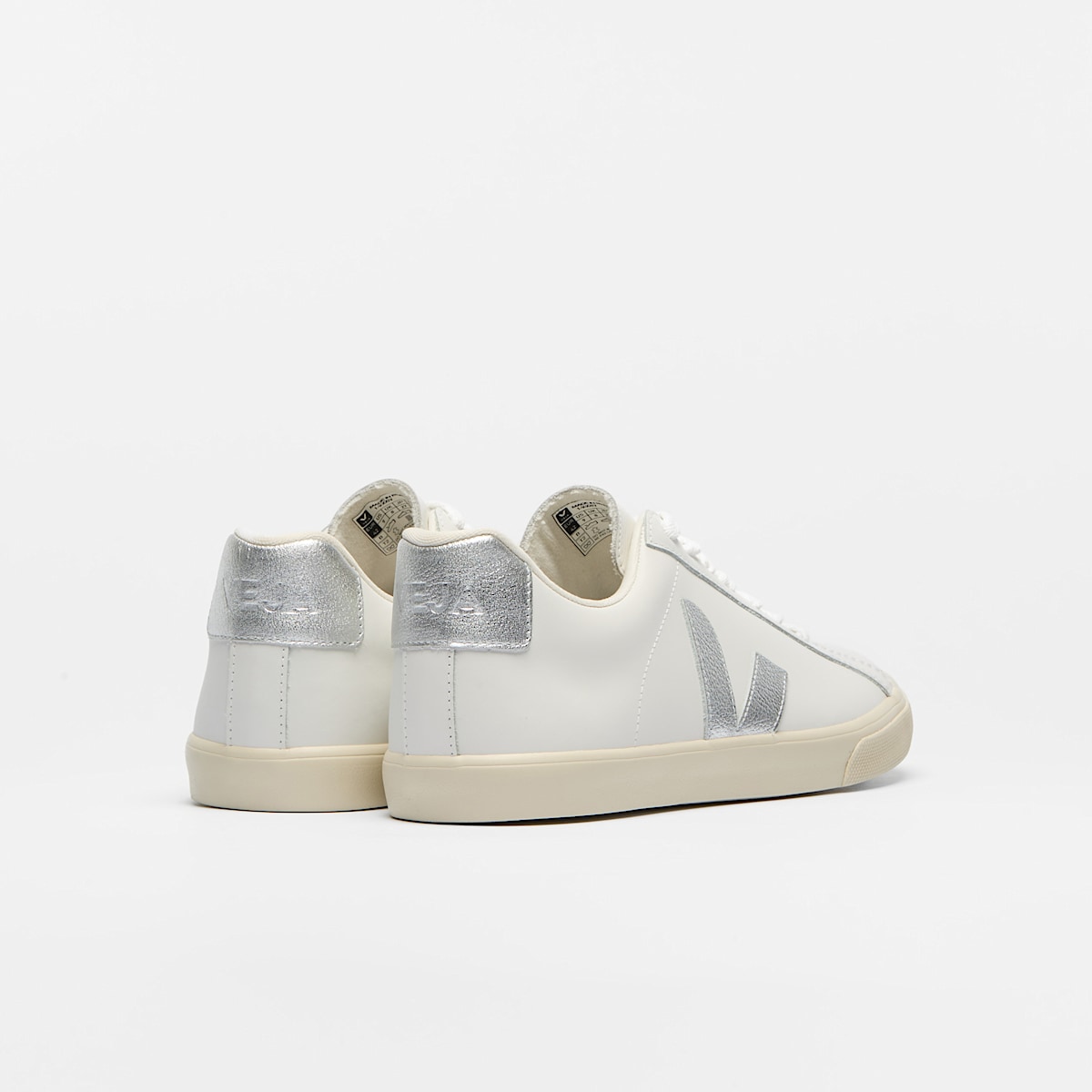 ESPLAR LEATHER WHITE SILVER - Image 3
