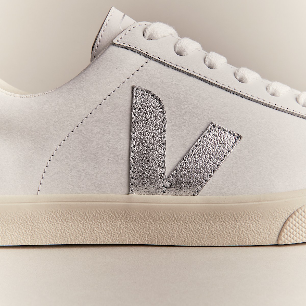 ESPLAR LEATHER WHITE SILVER - Image 4