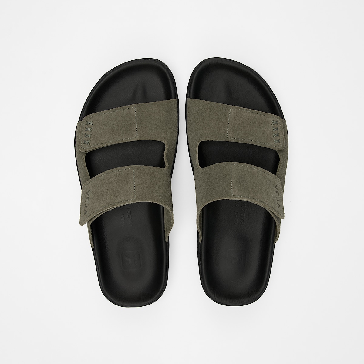 ETNA SUEDE KAKI BLACK - Image 2