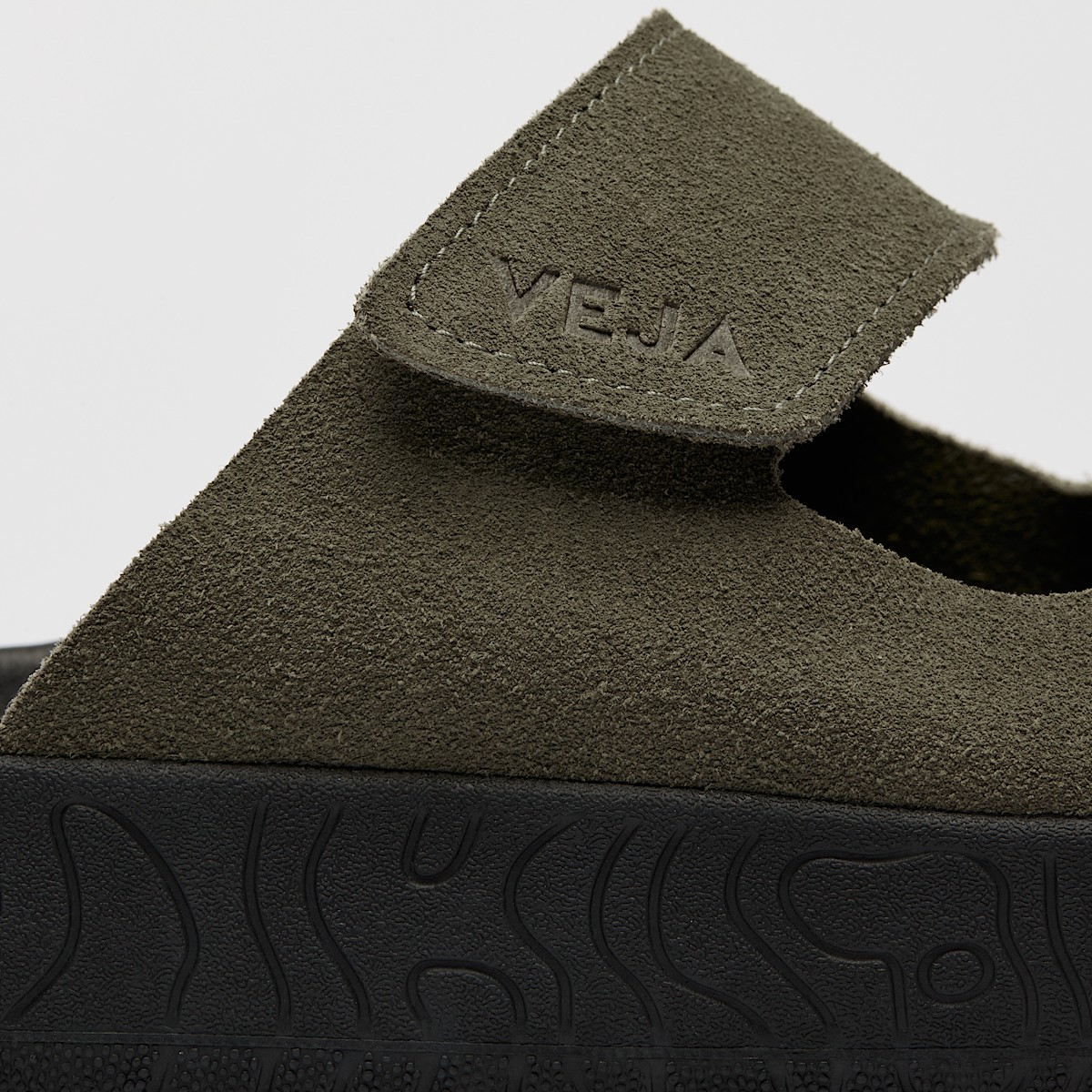 ETNA SUEDE KAKI BLACK - Image 3