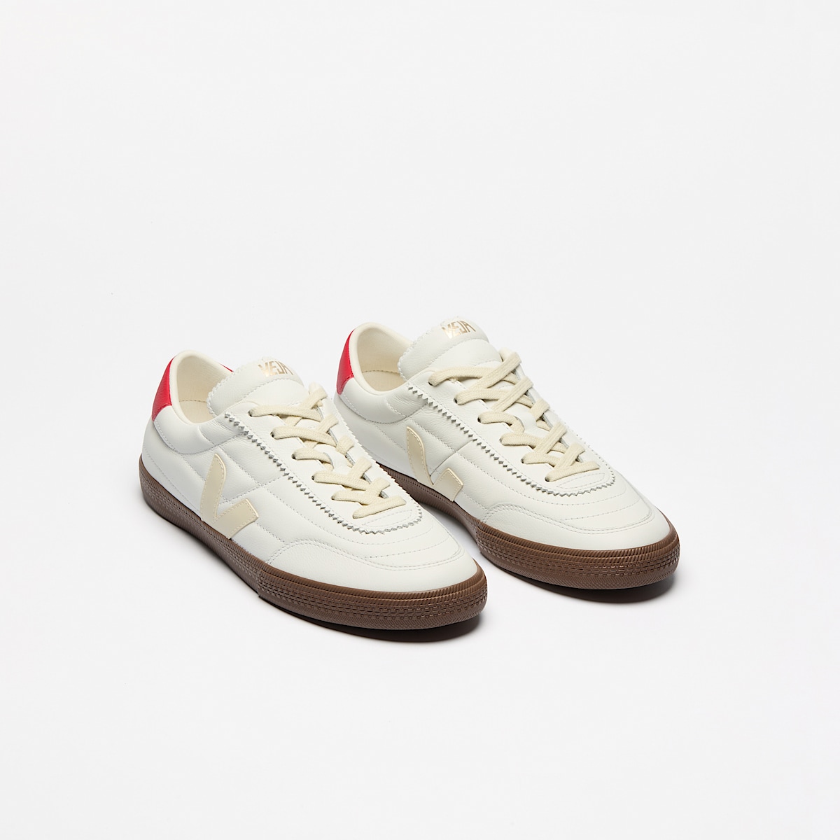 PANENKA LEATHER WHITE PIERRE PEKIN BARK - Image 2