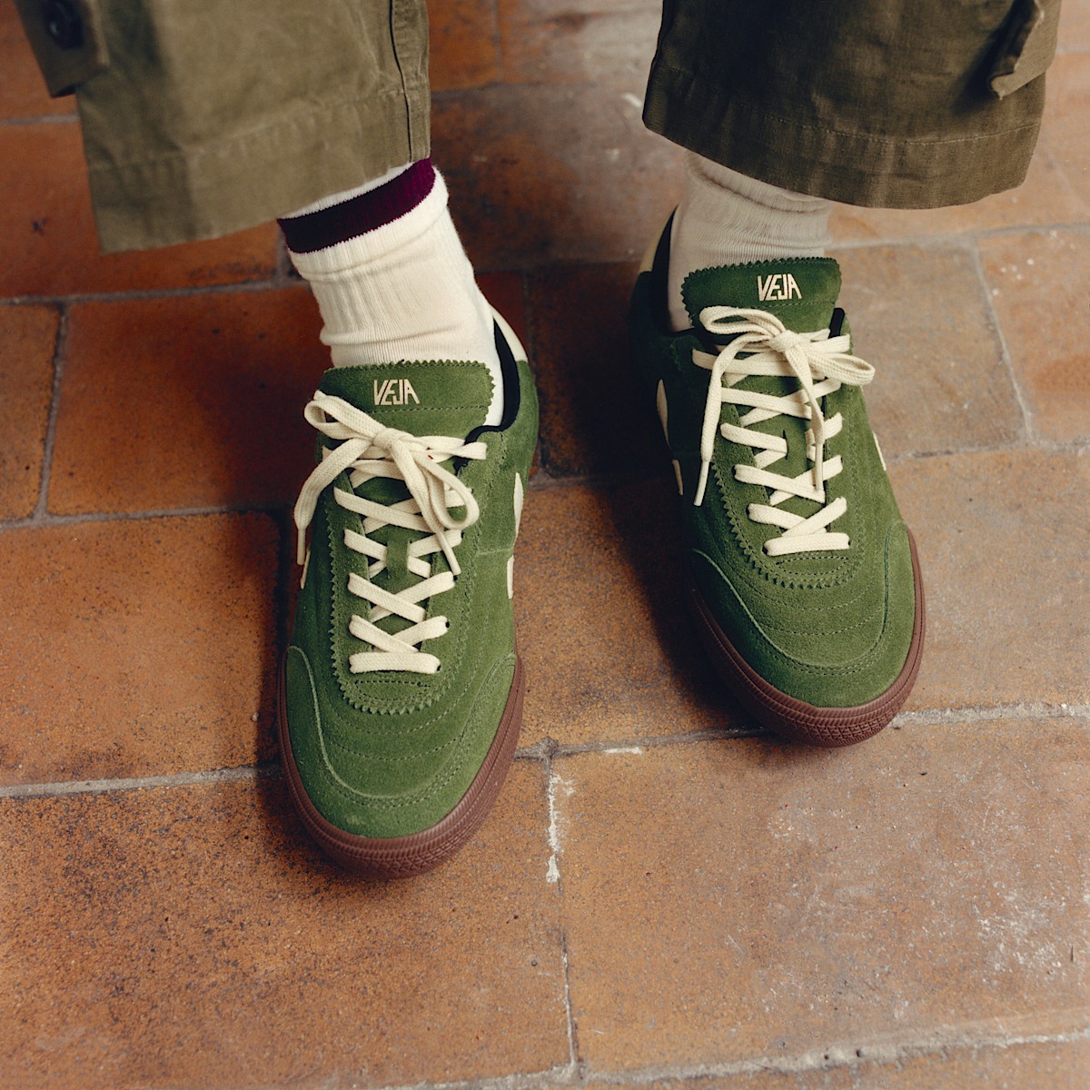 PANENKA SUEDE MILITAR PIERRE BARK - Image 4