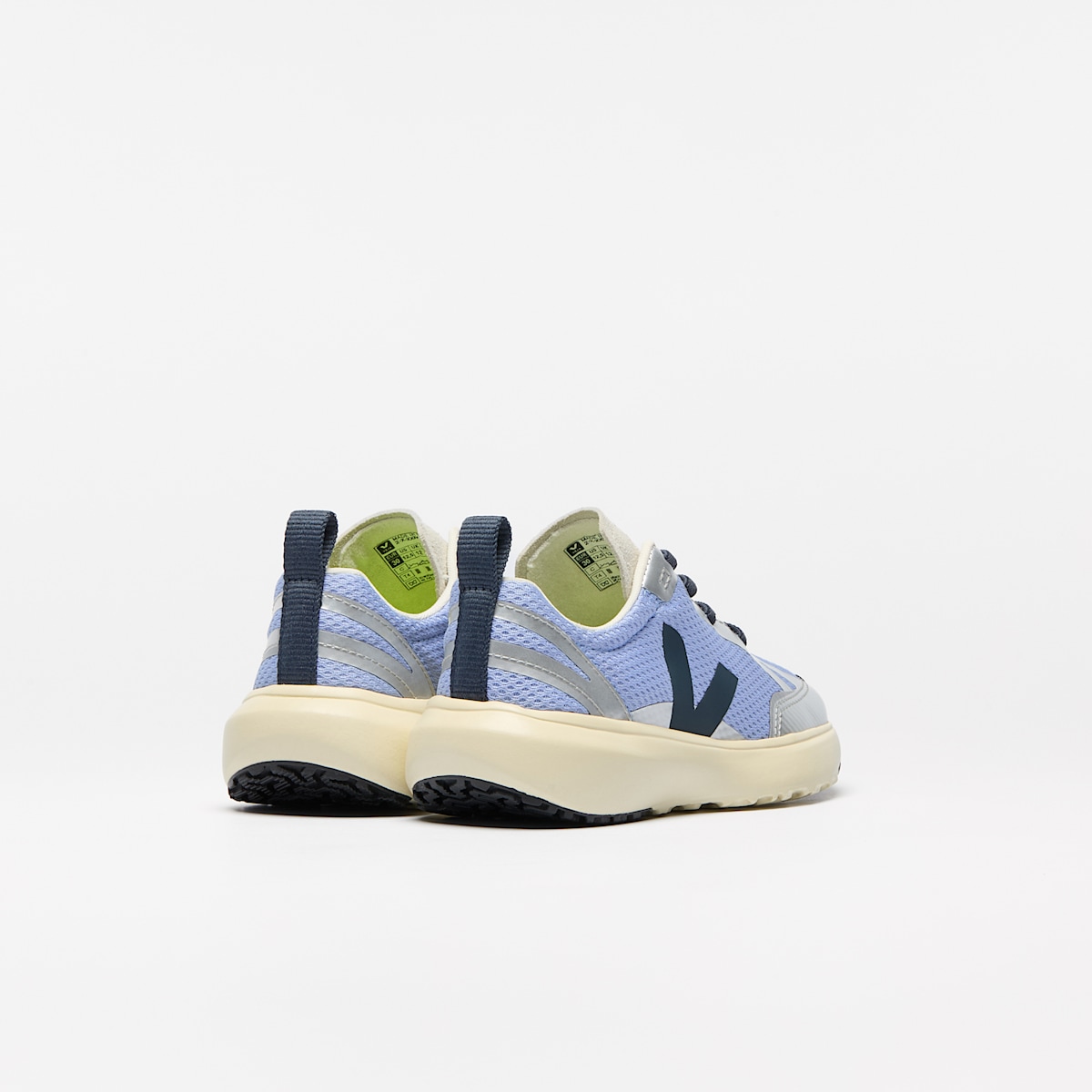 CANARY ELASTIC LACES ALVEOMESH OLYMPE NAUTICO SILVER - Image 3