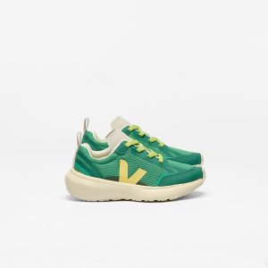 CANARY ELASTIC LACES ALVEOMESH EMERAUDE MIMOSA