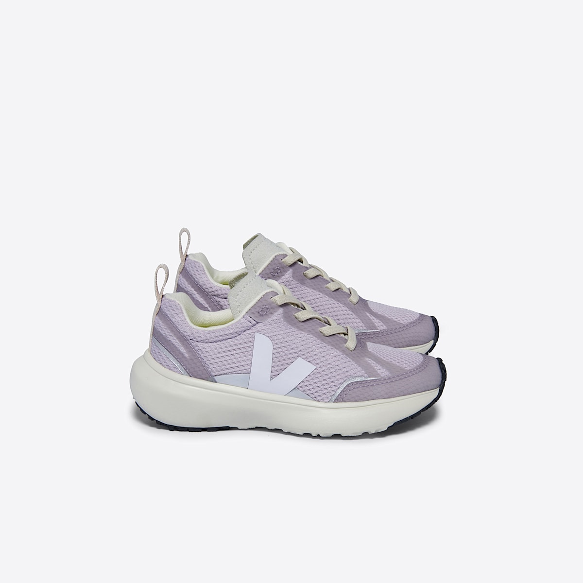 CANARY ELASTIC LACES ALVEOMESH PARME WHITE