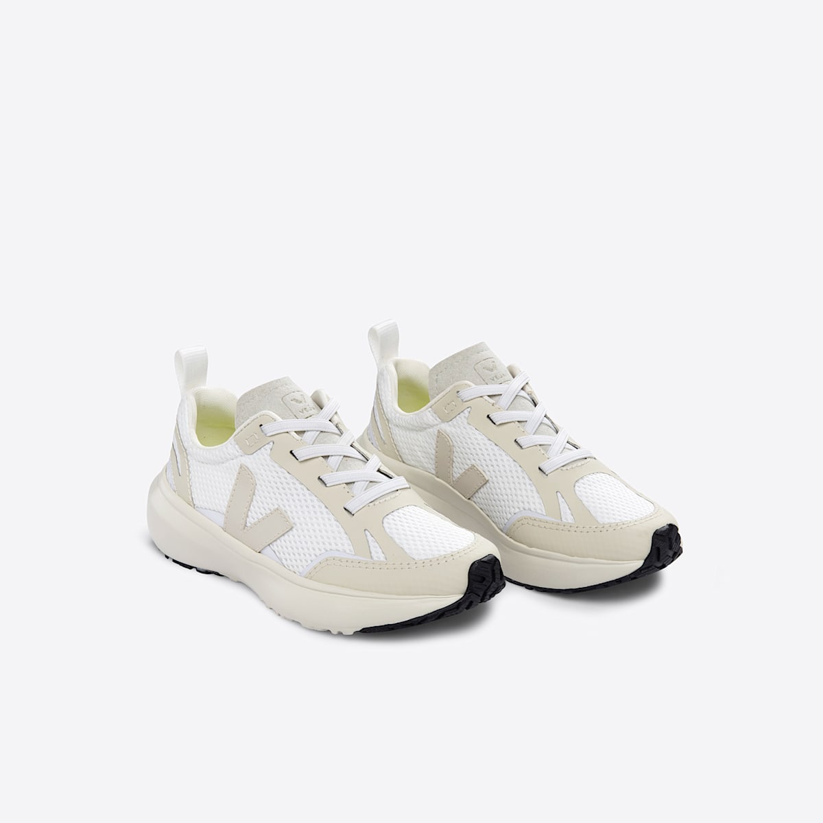 CANARY ELASTIC LACES ALVEOMESH WHITE PIERRE - Image 2