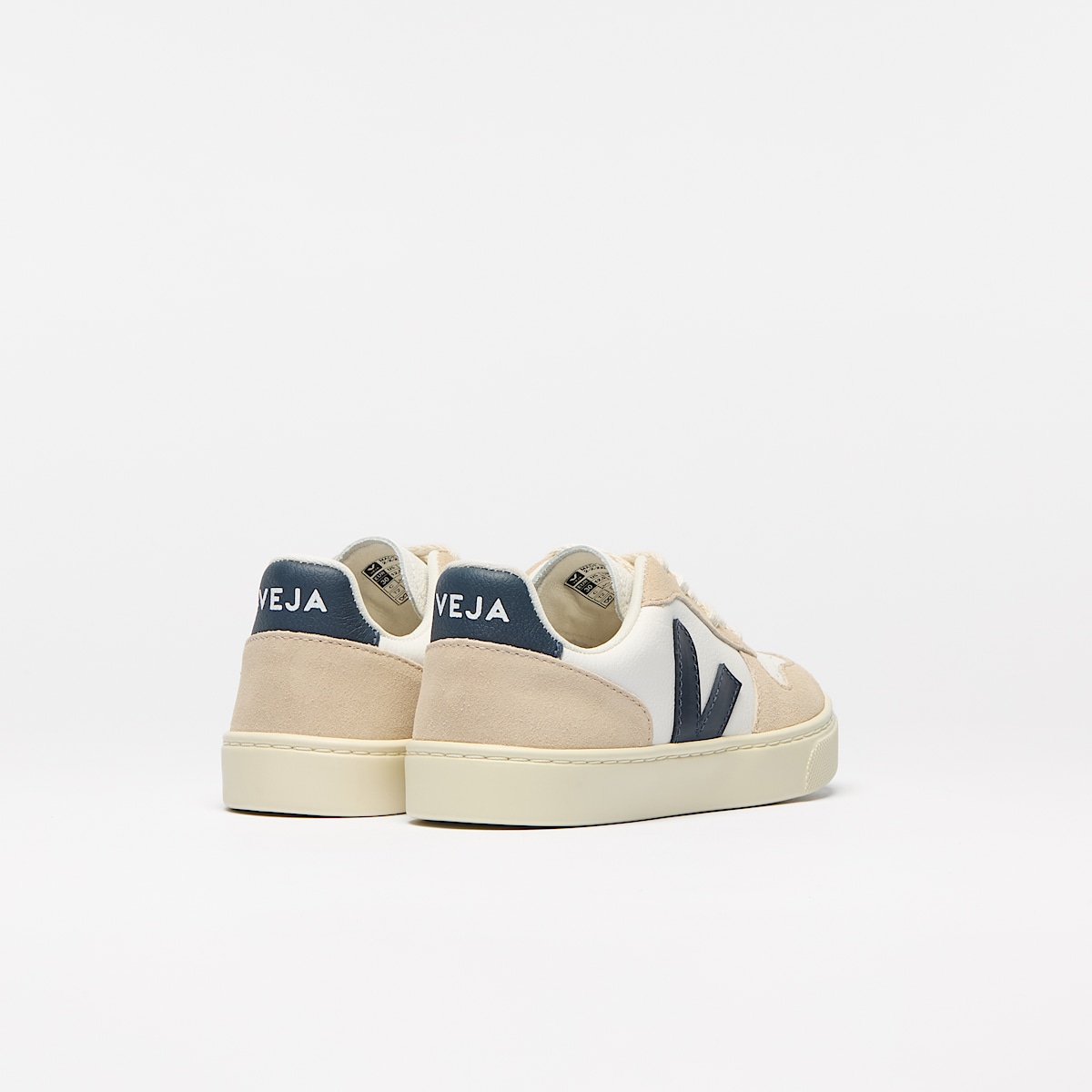 V-10 LEATHER WHITE NAUTICO ALMOND - Image 3