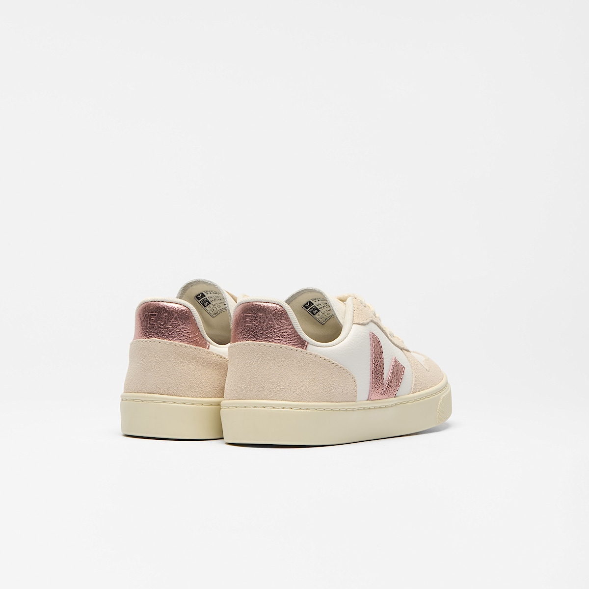 V-10 LEATHER WHITE NACRE SABLE - Image 3
