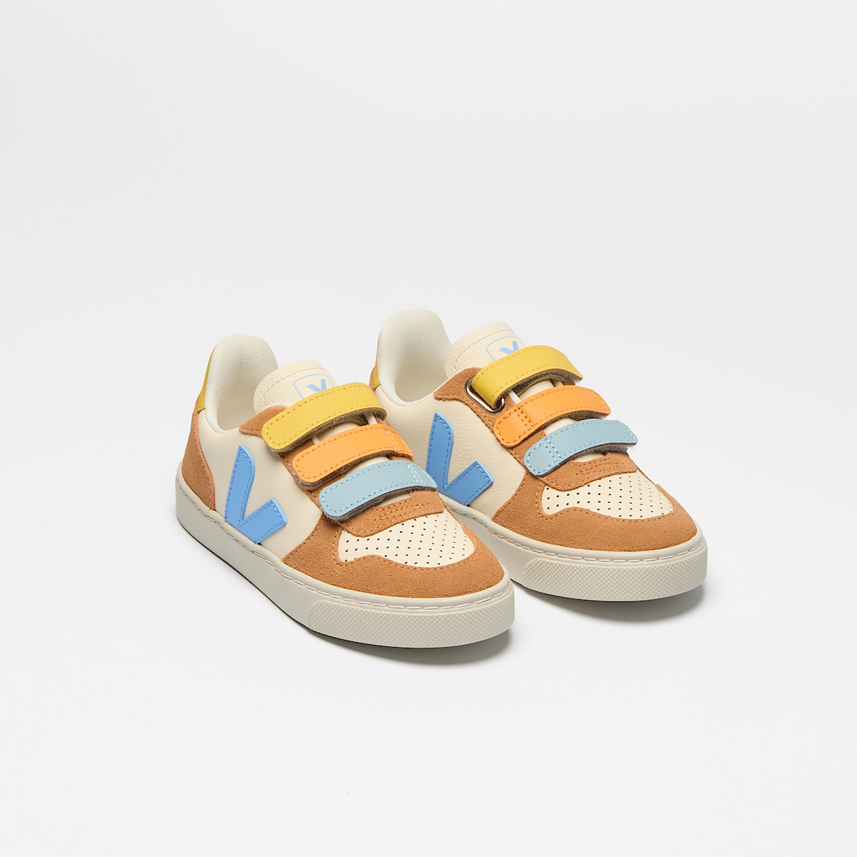 V-10 LEATHER CASHEW AQUA UMBER - Image 2