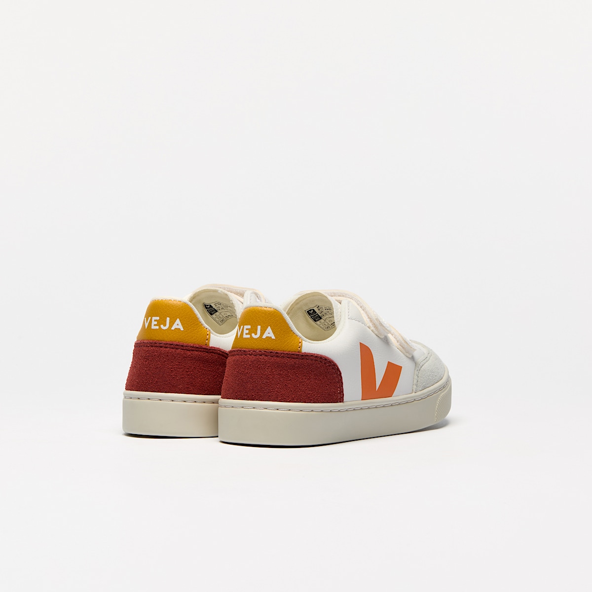 V-12 LEATHER WHITE MULTICO ROUILLE - Image 3