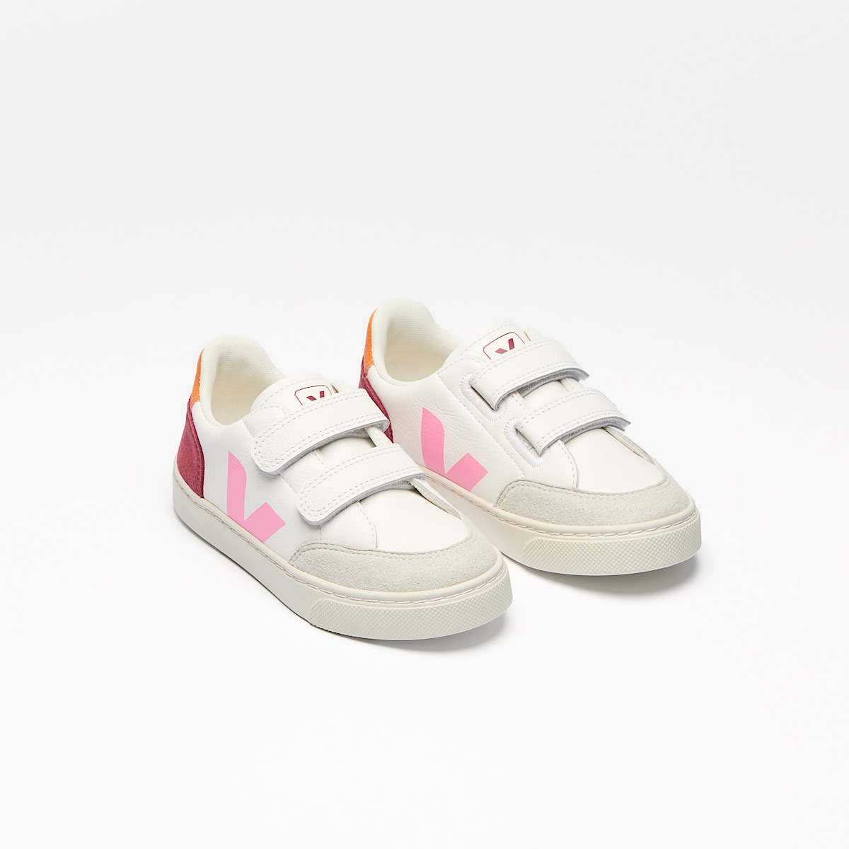 V-12 LEATHER WHITE MULTICO MARSALA - Image 2