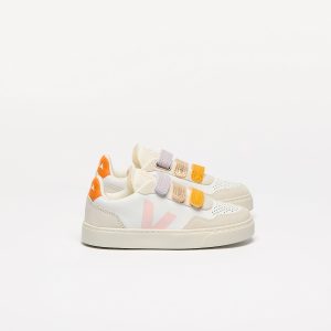 V-90 LEATHER MULTICO WHITE PETALE