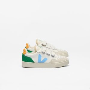 V-90 LEATHER WHITE AQUA EMERAUDE