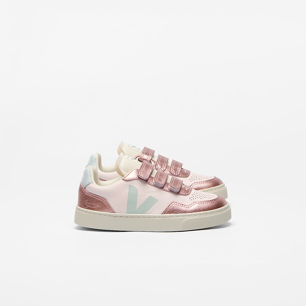 V-90 LEATHER VEJA X BONPOINT LASSI SUN NACRE