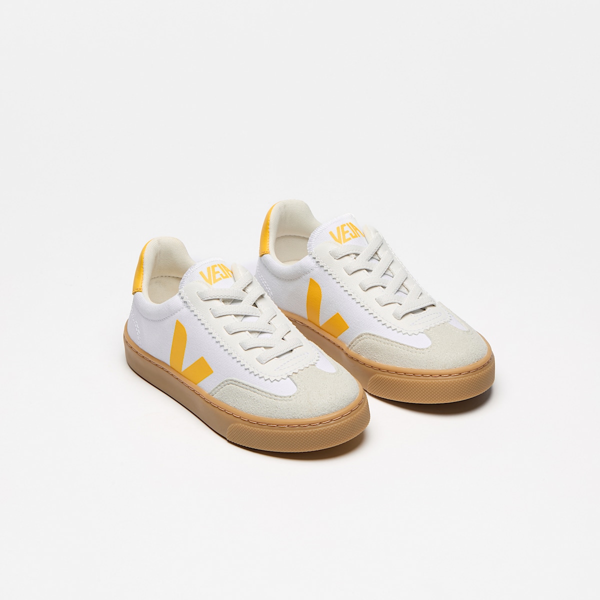 VOLLEY ELASTIC LACES CANVAS WHITE SUNSHINE NATURAL - Image 2