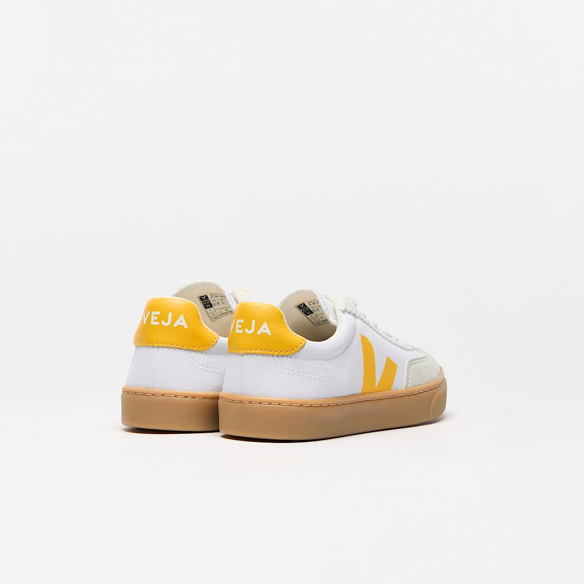 VOLLEY ELASTIC LACES CANVAS WHITE SUNSHINE NATURAL - Image 3