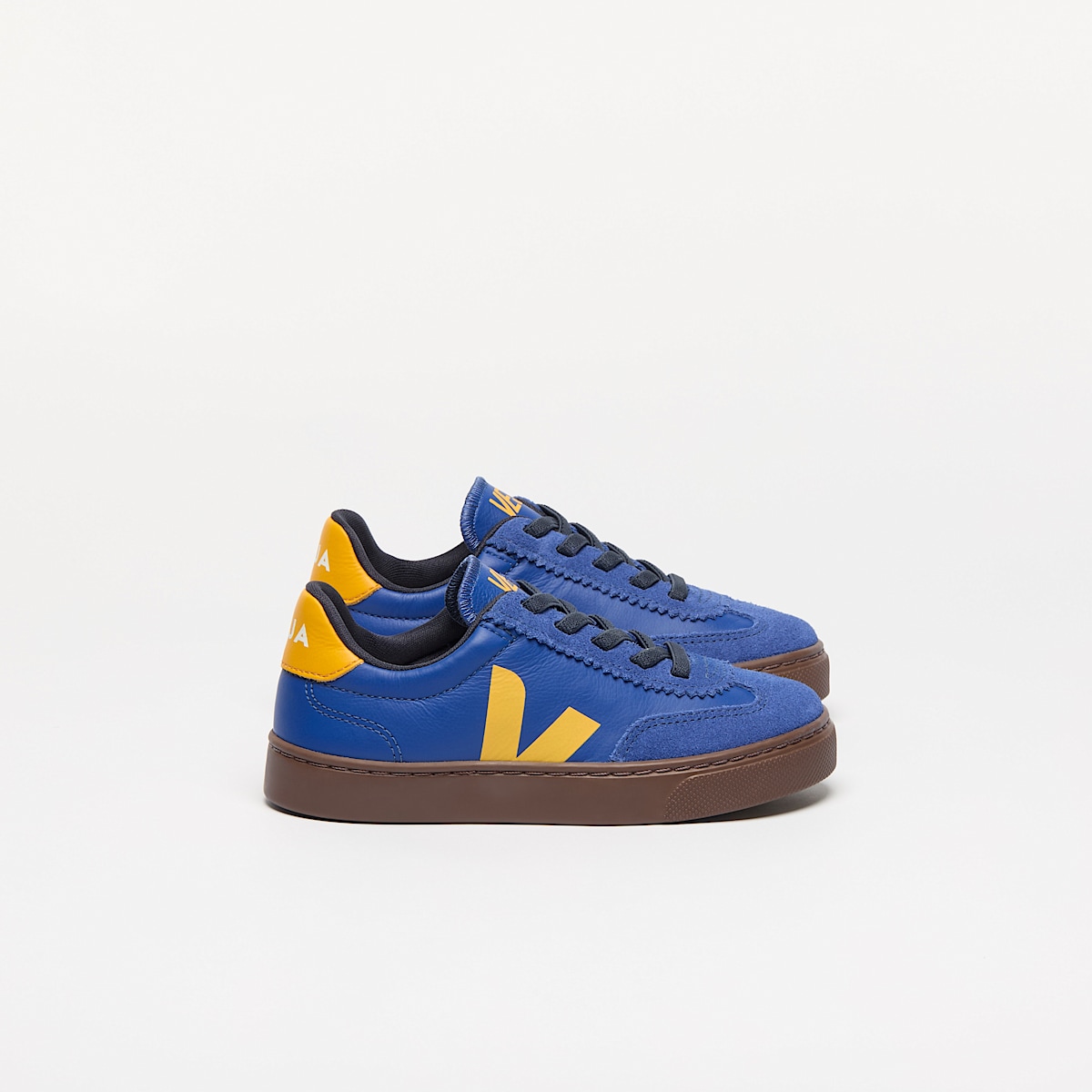 VOLLEY ELASTIC LACES LEATHER ATLANTIC OURO BARK