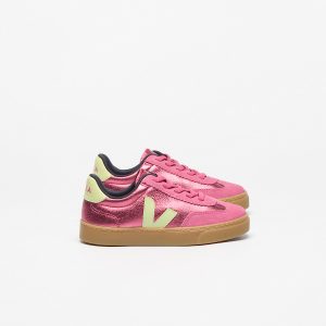 VOLLEY ELASTIC LACES LEATHER AZALEA LIMO