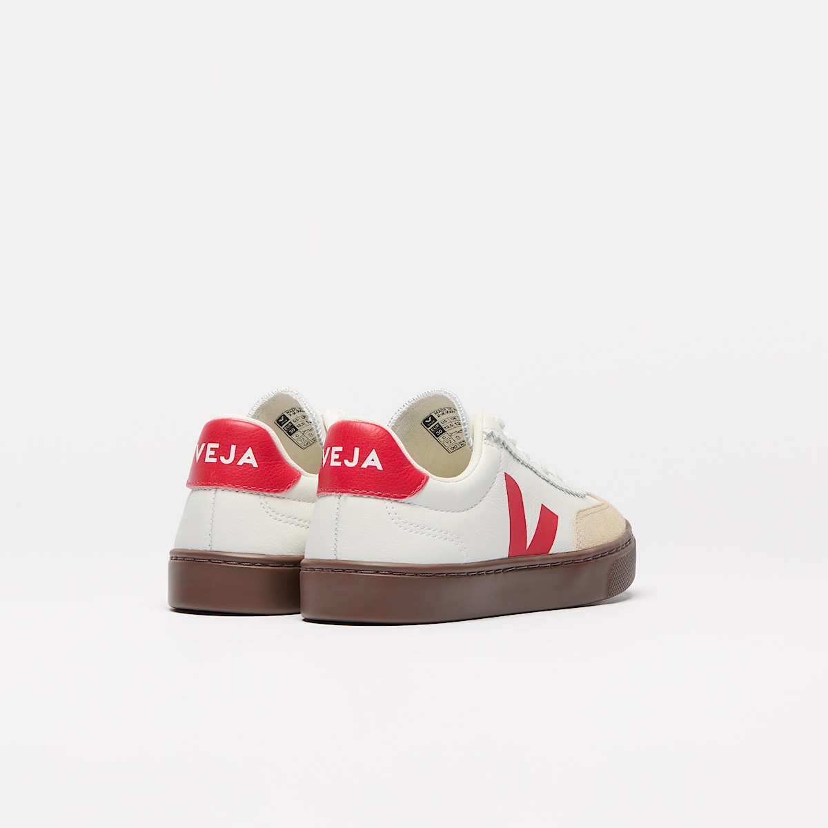 VOLLEY ELASTIC LACES LEATHER WHITE PIERRE PEKIN - Image 3
