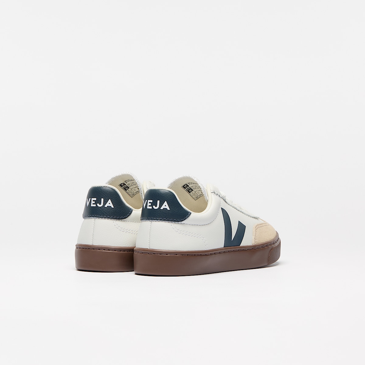 VOLLEY ELASTIC LACES LEATHER WHITE NAUTICO BARK - Image 3