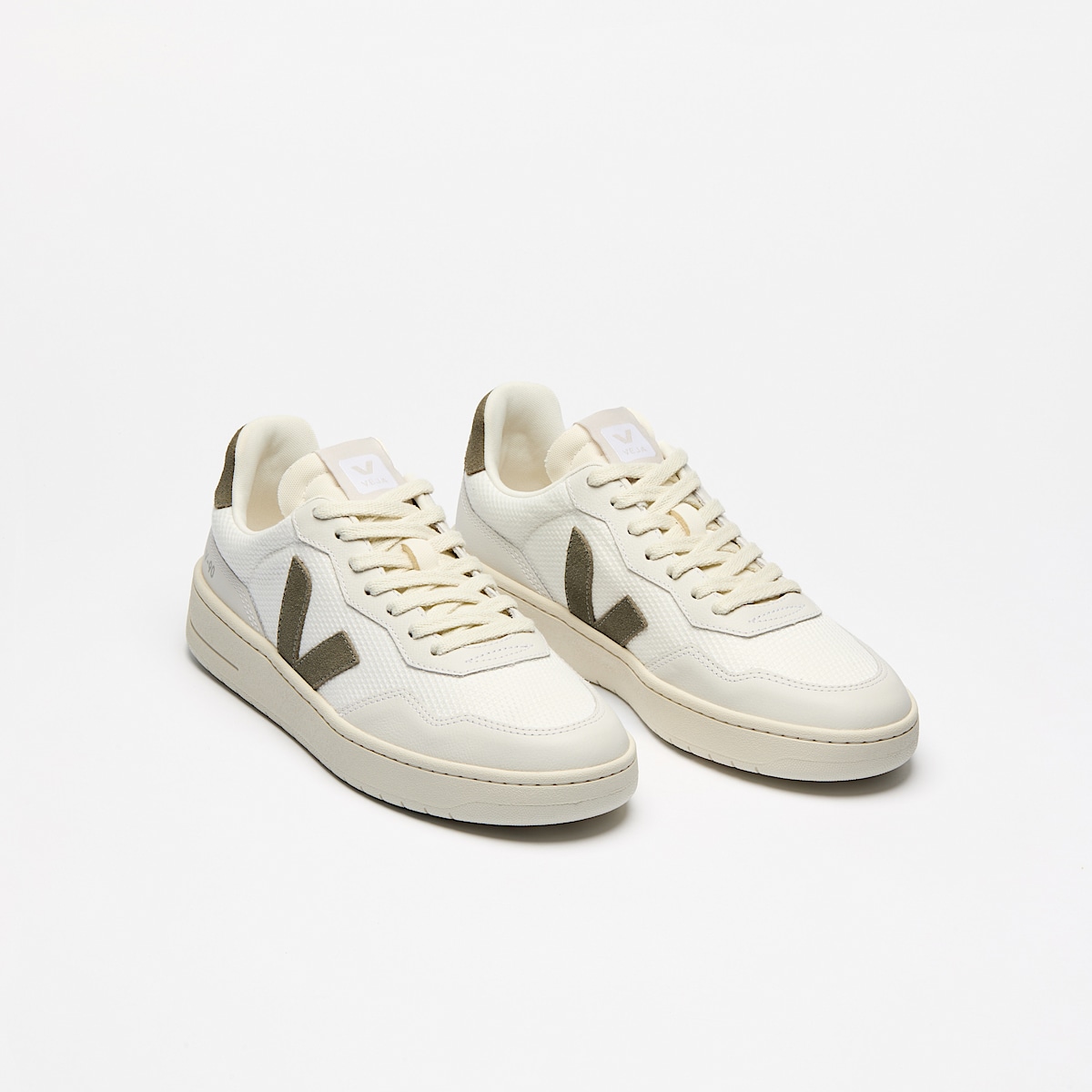 V-90 B-MESH WHITE KAKI - Image 2