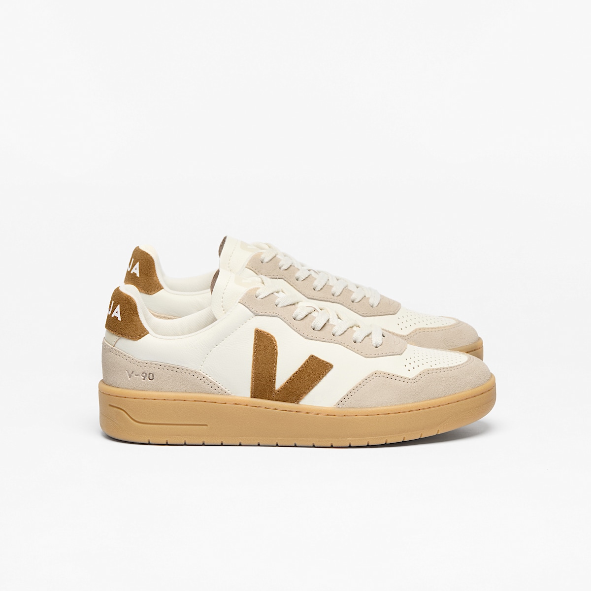V-90 LEATHER PURE CAMEL ALMOND NATURAL