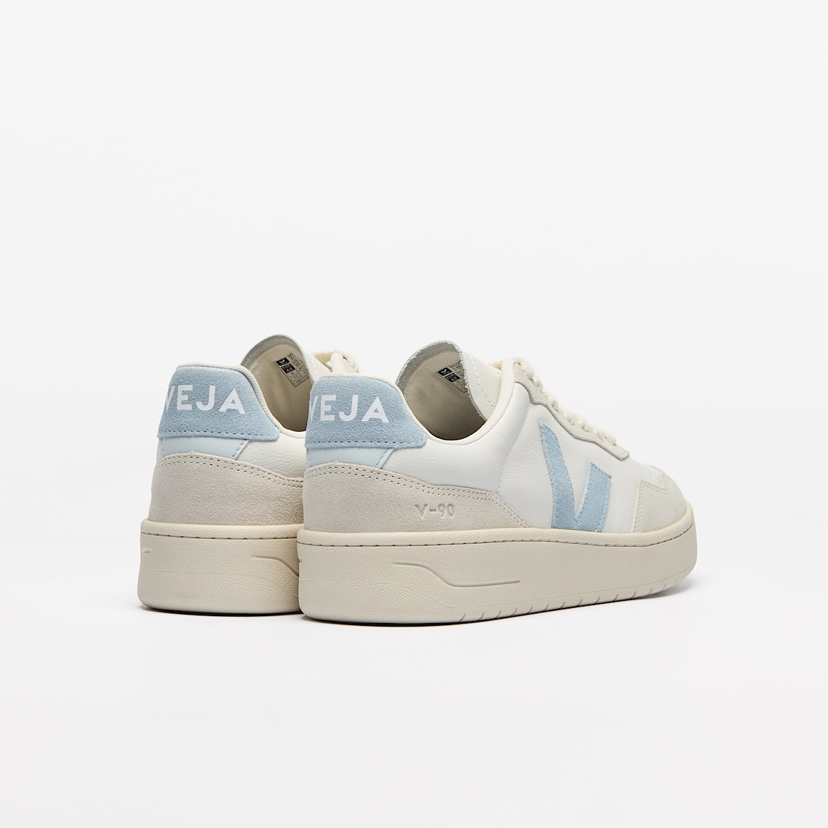 V-90 LEATHER WHITE STEEL - Image 3