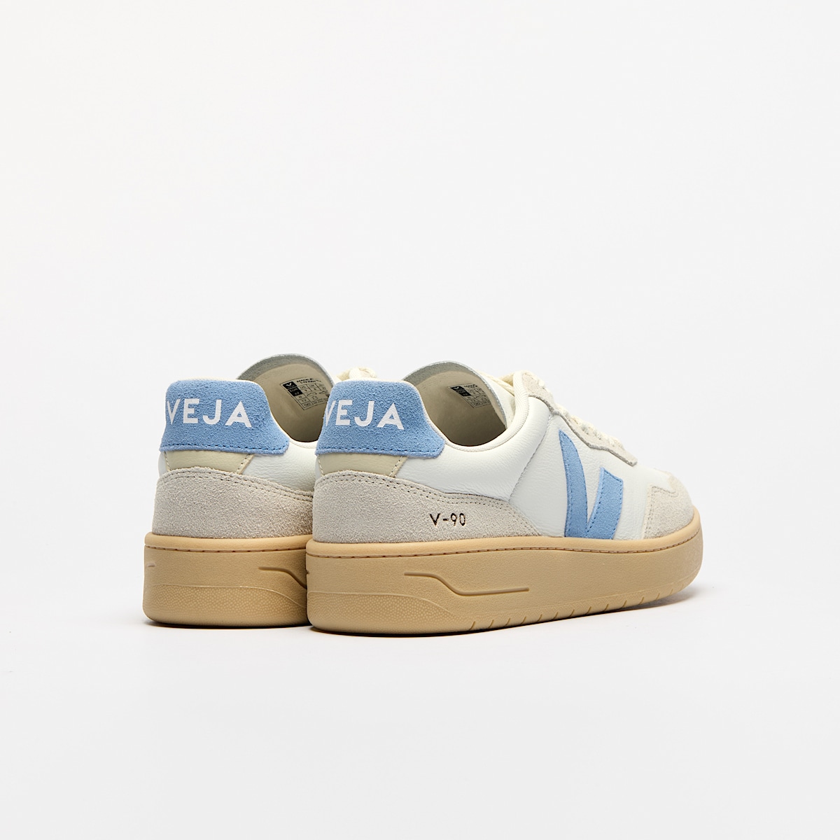 V-90 LEATHER WHITE AQUA NATURAL - Image 3