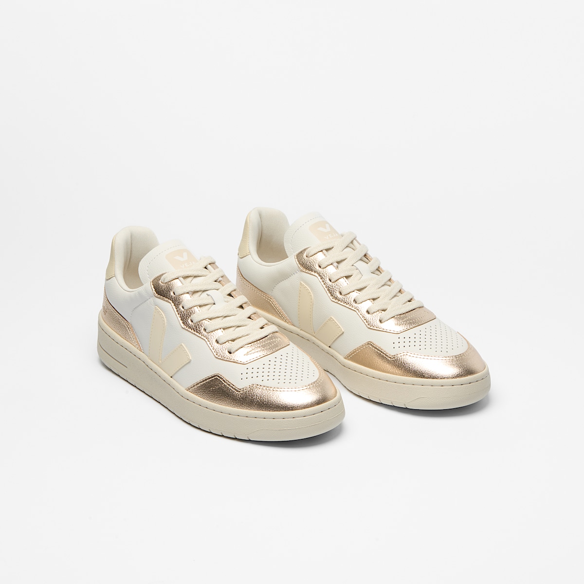V-90 LEATHER WHITE CALCAIRE PLATINE - Image 2