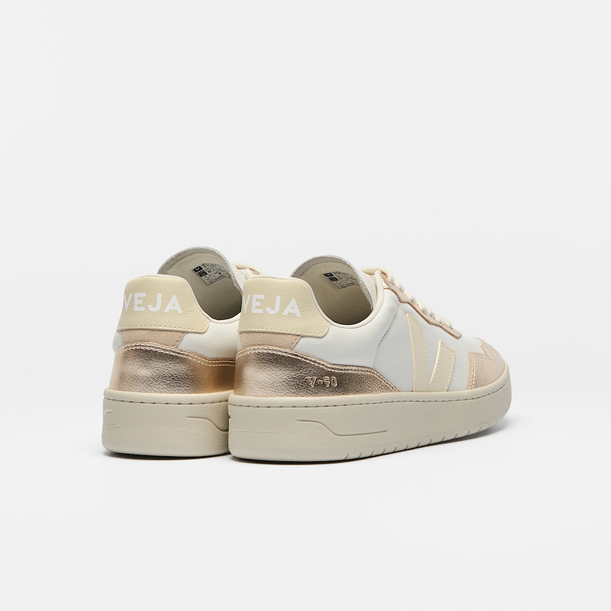 V-90 LEATHER WHITE CALCAIRE PLATINE - Image 3