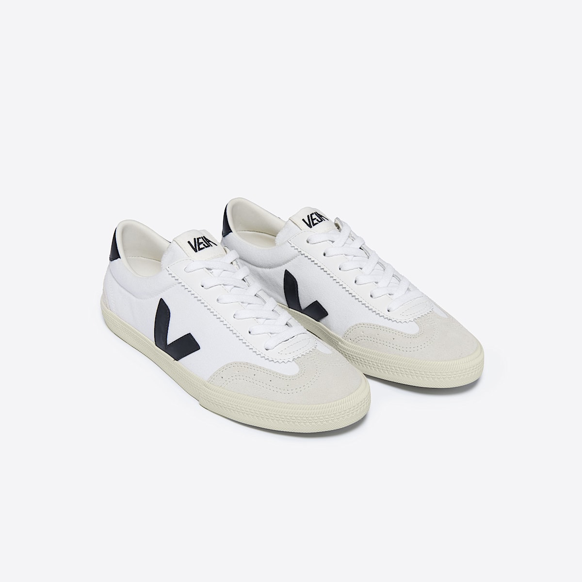 VOLLEY CANVAS WHITE BLACK - Image 2
