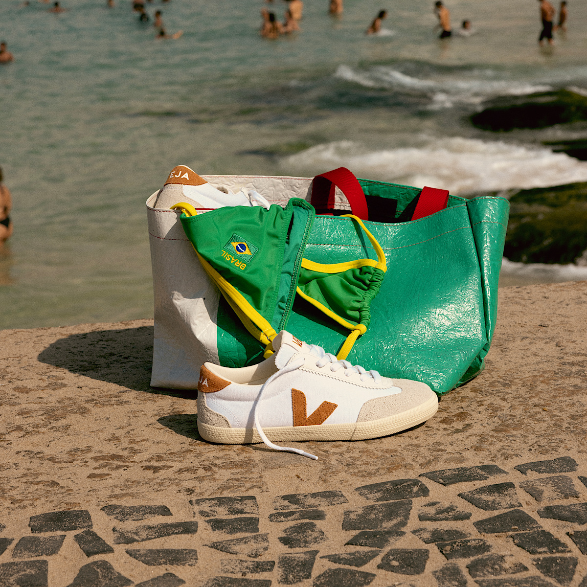 VOLLEY CANVAS WHITE UMBER - Image 4