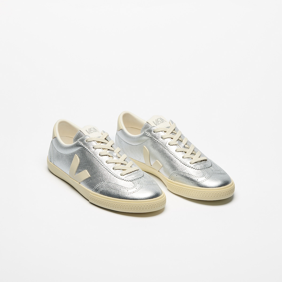 VOLLEY LEATHER SILVER PIERRE - Image 2