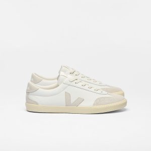 VOLLEY LEATHER WHITE NATURAL